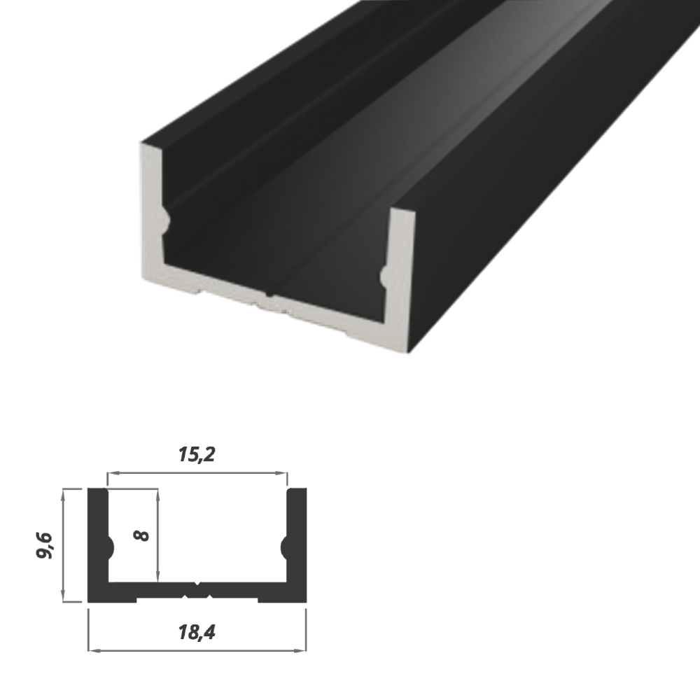 profilo dissipatore strisce led